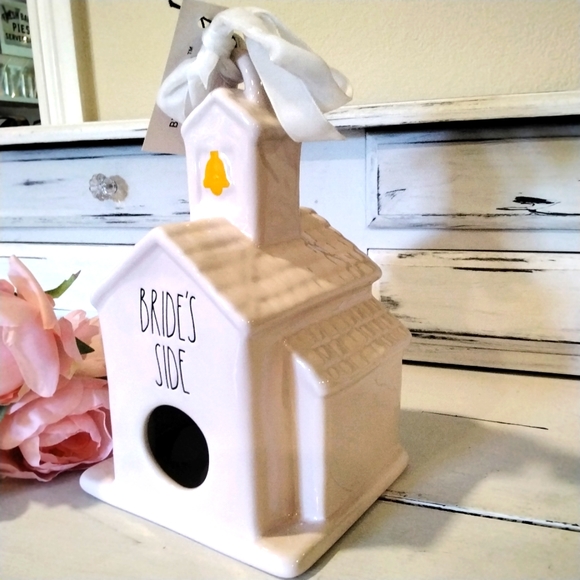 Rae Dunn Birdhouse "Brides Side" 🩷 - Picture 2 of 7